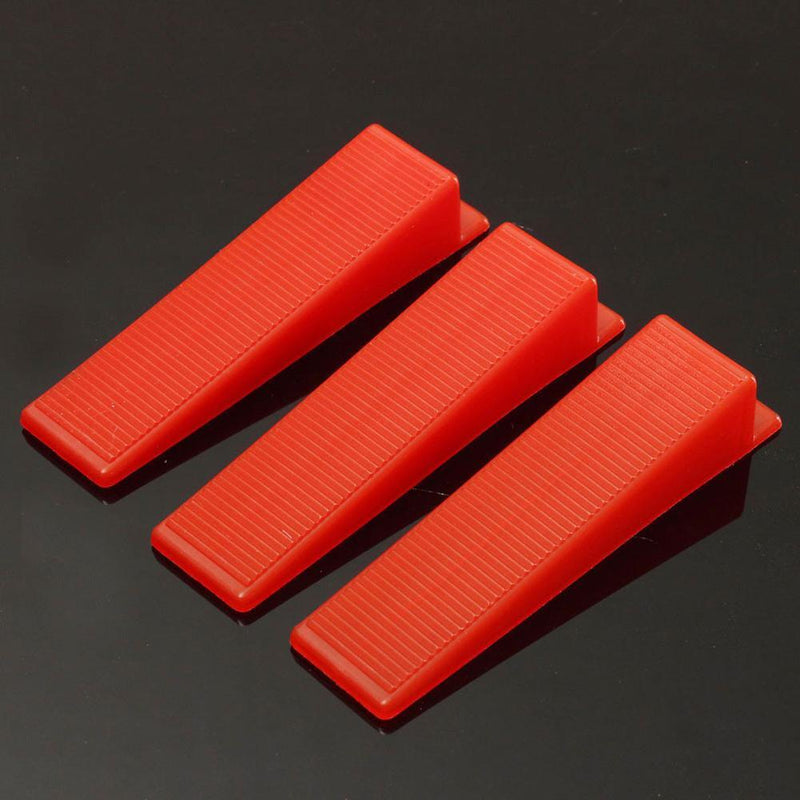 100pcs Tile Leveling Wedges Locator Level Tile Spacers for Flooring Tools Newly