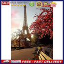 5D DIY Diamond Painting Paris Tower Path Cross Stitch Embroidery Rhinestone