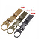 Multifunction Hiking Water Bottle Holder Backpack Hanger Hook Buckle Travel