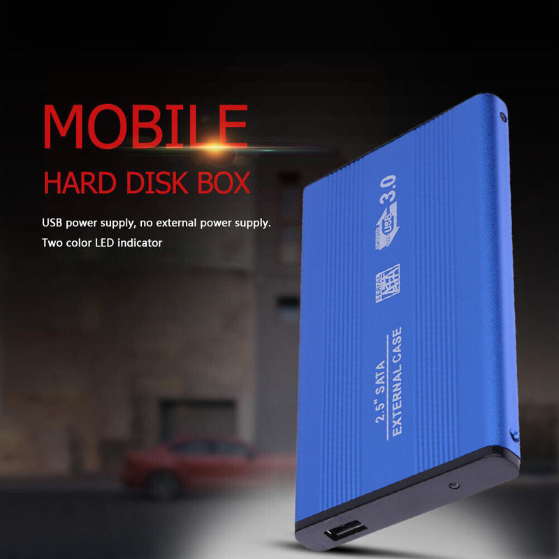 2.5 inch USB 3.0 SATA Mobile Hard Disk Case External SSD HDD Enclosure Box