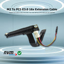 15cm M.2 SSD to PCIe Graphics Card Adapter NVME to PCI-E 3.0 16X Extension Cable