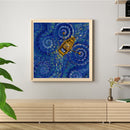 5D DIY Star Lake Full Round Drill Diamond Painting Handicraft Rhinestone Drawing