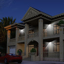 Solar LED Lights Outdoor Security Wall Lamp PIR Motion Sensor Garden Decor Newly