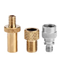 Everpert Valve Adapter for Bicycle, Aluminum Alloy, Presta-on-Schrader-Ven