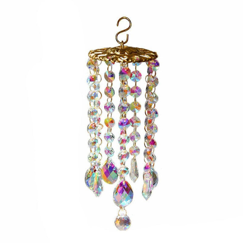 Decoration Garden Decor Hanging Ornament Crystal Pendant Handmade Wind Chimes