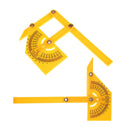 Plastic Protractor Angle Finder Goniometer 0-180 Degree Angle Ruler Tools Newly