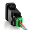 12V-24V Rocker Switch SPST Button Drive Lights Blue On/Single Switches