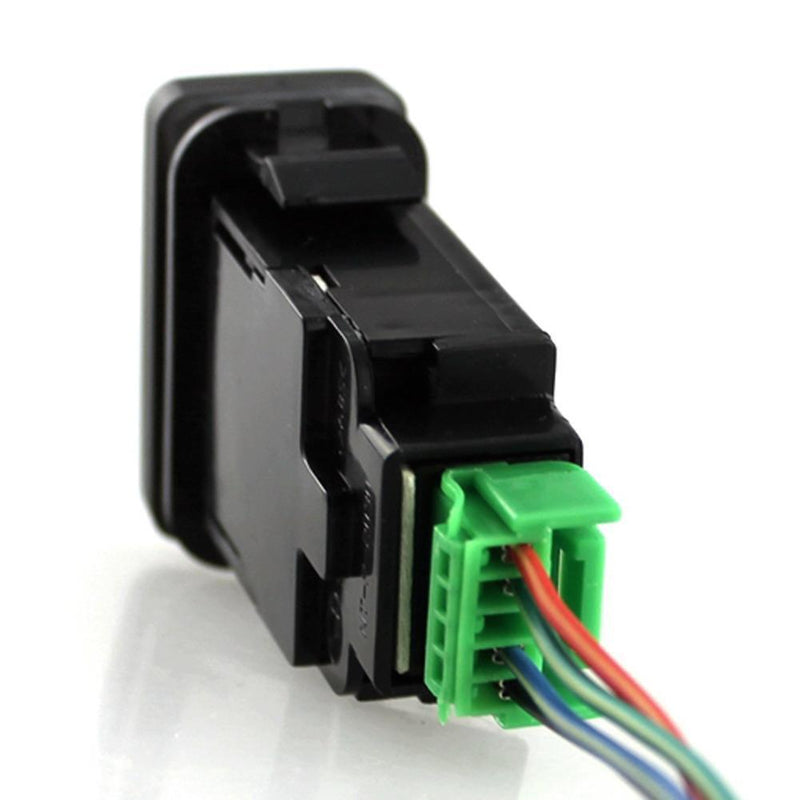 12V-24V Rocker Switch SPST Button Drive Lights Blue On/Single Switches