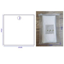 20pcs Beard Bib Biodegradable Beard Hair Catcher Sink Guard for Buzzing Tri