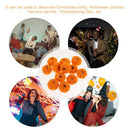Beautifully Festival Atmosphere Ornaments Craft Pumpkin Pom Pom Wool Felt Balls