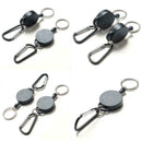 m Freien teleskopischer Schnur Keychain einziehbarer EDC taktischer J2H2 Q1W1