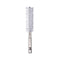 2pcs Pipe Dredge Hex Shank Brush Kit with Drill Extension Rod (White Nylon)