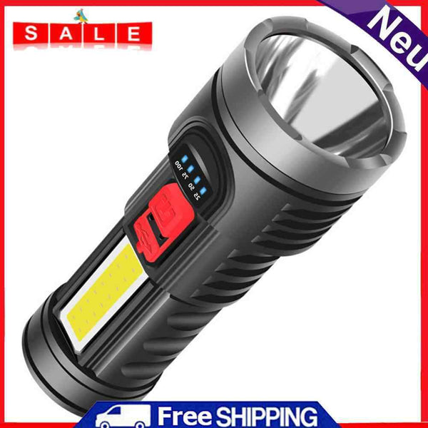 LED Handheld USB Rechargeable Strong Light for Outdoors Camping Electric Torch