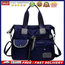 Women Travel Waterproof Nylon Shoulder Mummy Messenger Handbags (Dark Blue