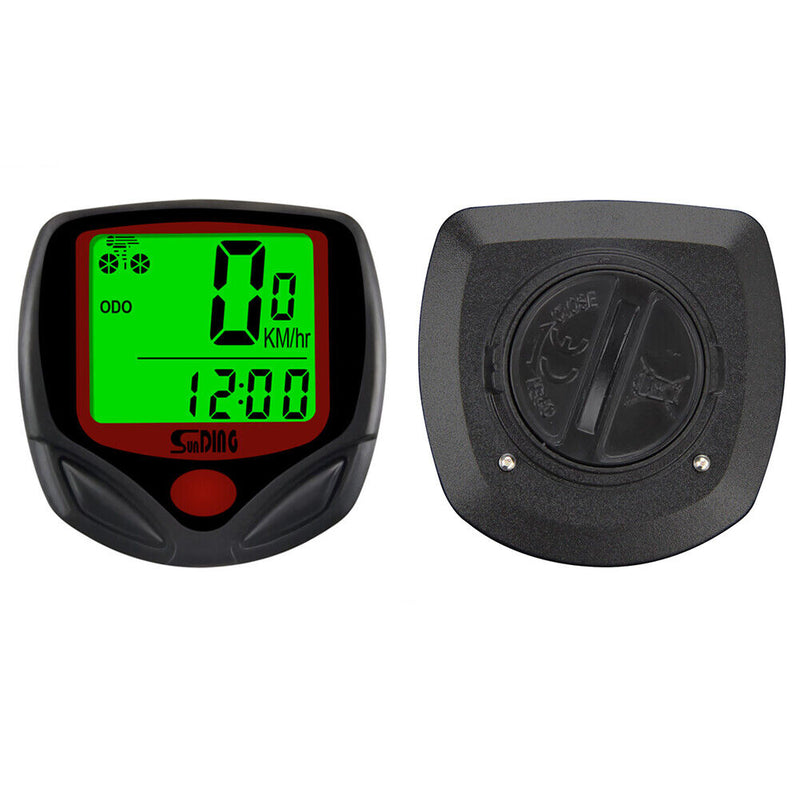 SunDing Bicycle Wired Computers Speedometer Waterproof Cycling Odometer Newly