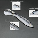 15pcs 10cm/6g Soft Bionic Fishing Baits Artificial Lure (White)