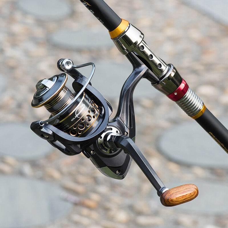 2000-7000 Series Fishing Reel Metal Spool Spinning for Sea Carp Fishing Tac