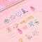 Desk Organizer Cute Animal Shape Paper Clips Stationery Bookmark Binder Clip