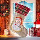 5D Diamond Painting Xmas Rhinestone Sock Embroidery Mosaic Gift Bag (SDW04)