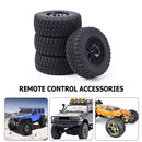 #A 4pcs 105mm Wheel Tire Rc Accessories Rim Tires Kit for Rc Traxxas Slash Hsp H