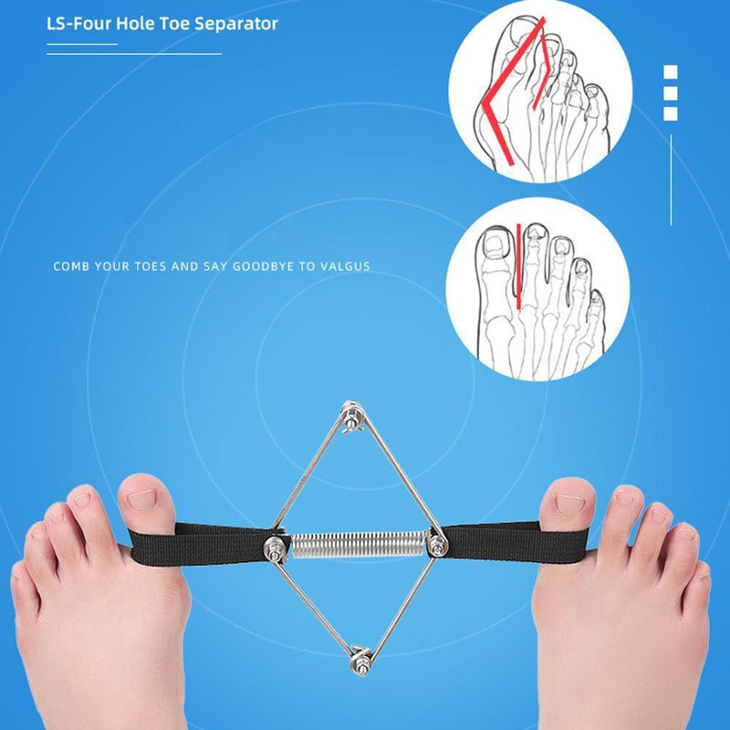 Hallux Valgus Corrector Belt Training Exerciser Strap Toe Separator Band