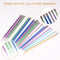 20pcs Alumina Knitting Needles Sweater Knitting Yarn Household Sewing Craft Tool