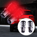 2pcs 18SMD-5050 COB LED Brake Tail Car Light Bulb Auto Parking Bulb Lamp
