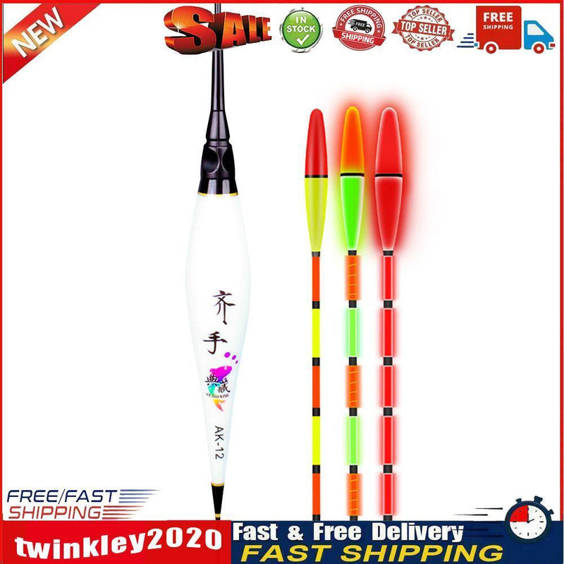 Electric Bite Float Luminous Carp Fish Stick Bobber Fishing Tackle (AK-12) Newly
