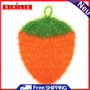 Broadroot Cute Strawberry Dish Towel Polyester Fiber Dishrag Washcloth Floral