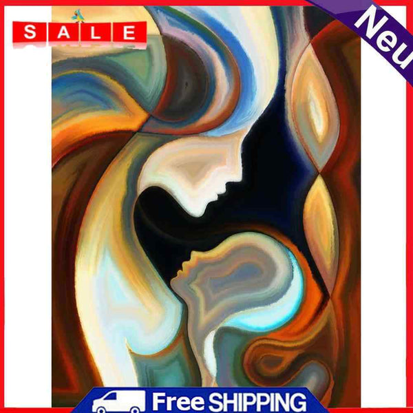 5D DIY Full Drill Diamond Painting Abstract Woman Cross Stitch Embroidery Gift