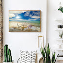 Full Drill Diamond Painting Embroidery DIY Beach Shell Cross Stitch Mosaic Craft