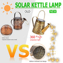 LED Shower Solar Light String Waterproof Yard Art Light (With Support A) Newly
