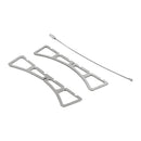 Stainless Steel Camping Picnic Steaming Rack Pot Rack Cross Stand Stove Rack