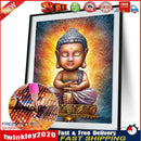 36x30cm 5D DIY Diamond Painting Rhinestone Cross Stitch Buddha Needlework Newly