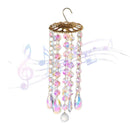 Crafts Gift Garden Decor Crystal Pendant Hanging Ornament Handmade Wind Chimes