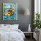 40X50cm Angler Pattern Frameless Picture Oil Paint By Numbers Painted Picture