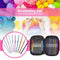 DIY Aluminum Crochet Hooks Sweater Knit Weave Sewing Needle Set Kit (Black)