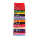 Handkerchief Printed Square Scarves Paisley Bandana Hair Band Wristband