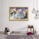 5D DIY Diamond Painting Shower Elephant Cross Stitch Embroidery Craft Kits Newly