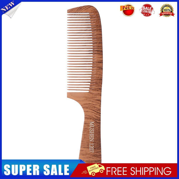 Wooden Smooth Comb Scalp Massage Anti Tangling Static Salon Hair Brush (07)
