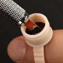 100pcs Silicone Tattoo Ink Cups Finger Ring Pigment Holder Container (M)