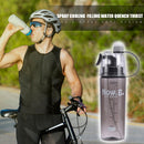 Portable 600mL Outdoor Cycling Camping Leakproof Water Bottle Sport Spray Kettle