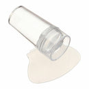 Tool transparent Jelly Silicone Nail Nail Art Stamper Scraper manicure plate