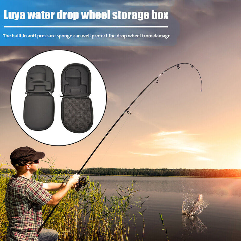 Fishing Reel Protective Bag Low Profile Baitcasting Fish Reel Box (Right) Newly