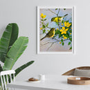 5D DIY Full Drill Diamond Painting Chatting Bird Cross Stitch Embroidery