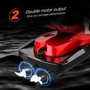 2.4G Waterproof 20km/h RC Boat High Speed Remote Control Motorboat (Red C) Newly