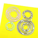 Heart Circle Scrapbooking Stencil Die Cuts Embossing DIY Dies Cutting Metal