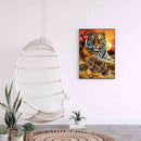 Diamond Painting 5D Full Round Drill Mosaic DIY Tigers World Wall Decoration Kit