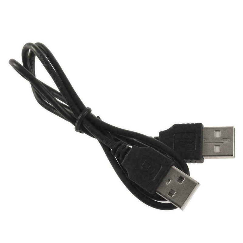 Practical USB 2.0 Male To Male Double Male Data Transfer Charger C7P5 Cord Q5V2