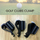 with White Marker Clamp Stand Bag Buckle Golf Putter Clip Golf Clubs Holder